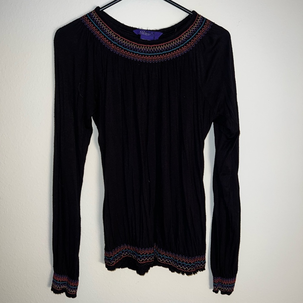 |Miley Cyrus & Max Azria| Long Sleeve Shirt